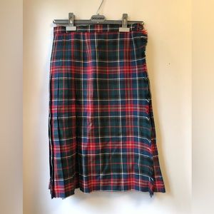 Vintage Highland Queen Wool Kilt